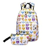 mochila escolar emojis El bolso es exquisito y práctico, y que puede ser utilizado tanto para los hombros.Es conveniente y rápida de realizar.