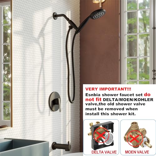 Esnbia Bathtub Shower Faucet Set thumb #1