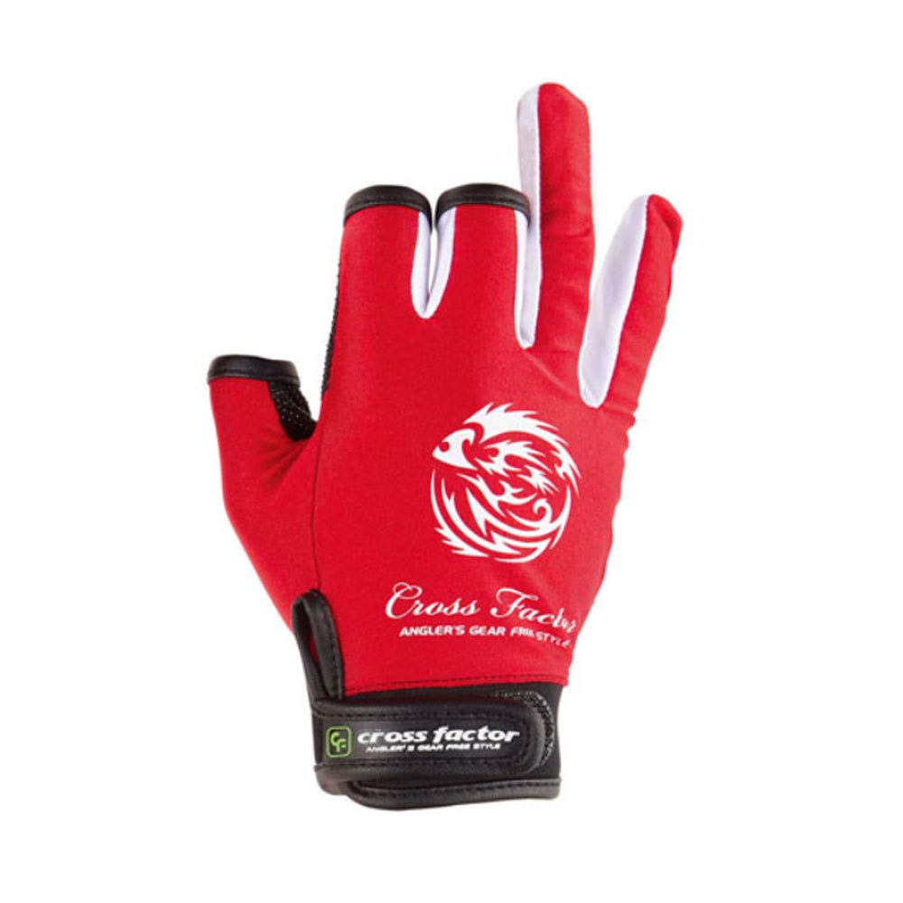 WPC744S-RDWH Game Glove RX (3 Finger Out) RDWH