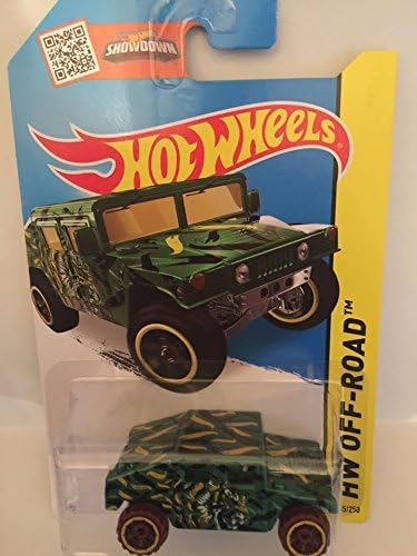 HOTWHEELS Humvee Green Camoflage 105/250 by Hot Wheels