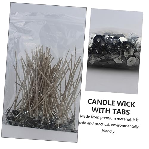 200 piezas de mechas para velas para hacer velas DIY miniatura 5