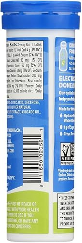 Miniatura 3 de Nuun Activo: Tabletas de bebida mejorada con electrolitos de limón+lima (paquete de 6 comprimidos de 10 comprimidos)6