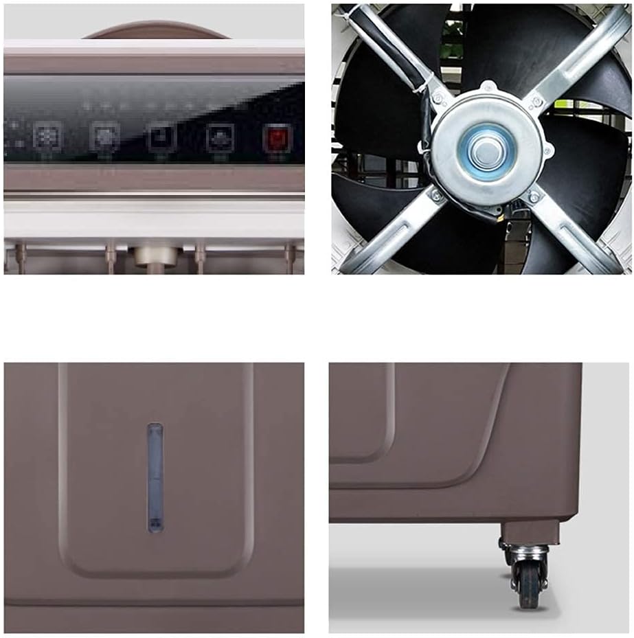 Air Cooler for Home Office Air Coolers Evaporative Coolers Portable Misting with Remote Control Humidifier Evaporative Air Conditioner Fan and Bladeless Noiseless Fan for Office Dorm Ro