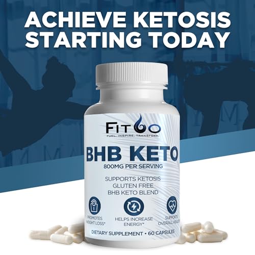 FIT60 Keto Diet Pills for Men & Women - Boost Energy and Mental Clarity for Enhanced Focus- Keto Fat Burner - Keto BHB Pill for Ketosis Support- 30 Days Supply - Image 7