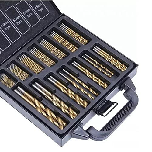 Juego de 99 brocas helicoidales con recubrimiento Ti Coated miniatura 6