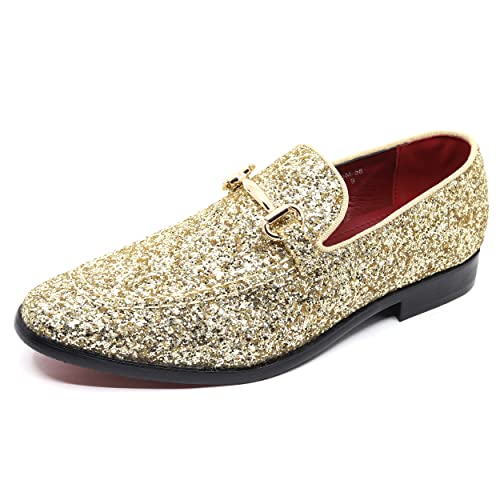 Image of Men's Velvet Designer Classic Dress Tuxedo Smoking Slipper Loafers Slip On Shoes SM-56