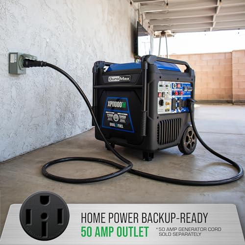 Duromax XP11000IH 11,000-Watt 459Cc Dual Fuel Digital Inverter Hybrid Portable Generator thumb #3