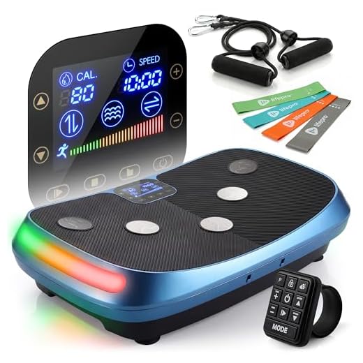 LifePro Rumblex 4D Vibration Plate Exercise Machine - Triple Motor Oscillation, Linear, Pulsation + 3D/4D Vibration Platform - Whole Body Viberation Machine for Home for Weightloss and Shaping