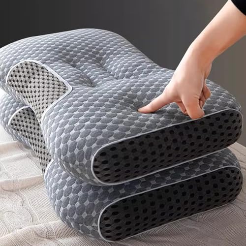Set 2 Almohadas Naturales Grey L miniatura 2