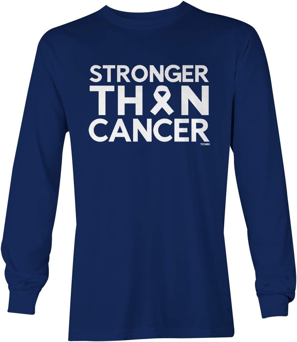 Tcombo Stronger Than Cancer - Ribbon Awareness Unisex Long Sleeve Shirt