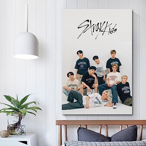 Poster Kpop di Stray Kids, SKZ, stampa artistica