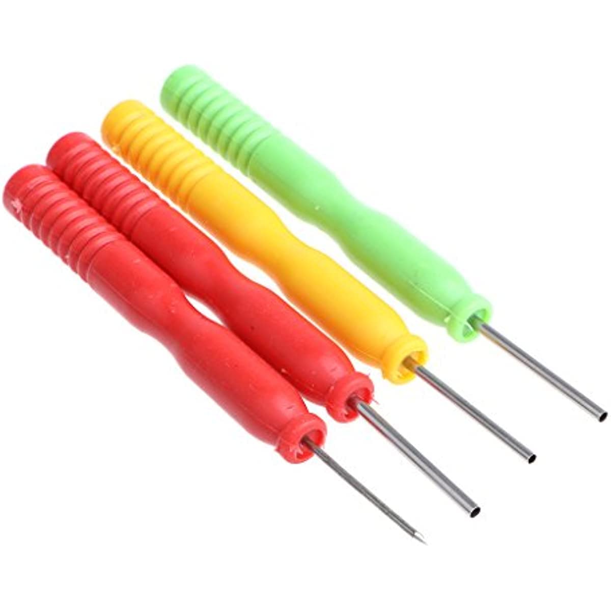 8 strumenti di smontaggio per dissaldare con ago cavo, antiaderente, per riparazione di componenti elettronici, con stoppino per saldatura, pompa dissaldante