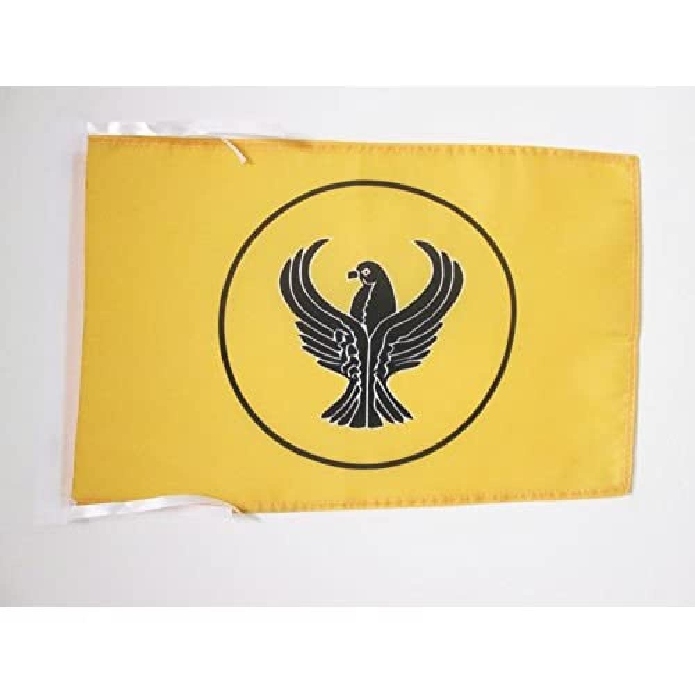 Iran Old Persia Flag 18'' x 12'' cords - Persian SMALL flags 30 x 45cm - Banner 18x12 in - AZ FLAG — view 840