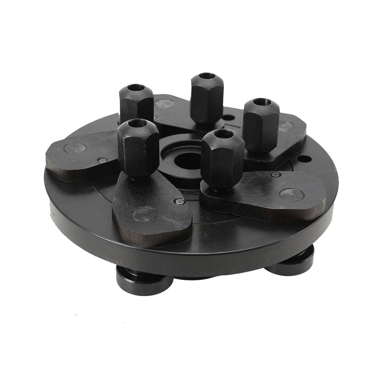 Adaptador de equilibrador para Llantas, Accesorio Universal para máquina de Equilibrio, Herramienta de Giro de neumáticos de diámetro de Eje de 40 mm, Rueda de 5 Lug balanceador