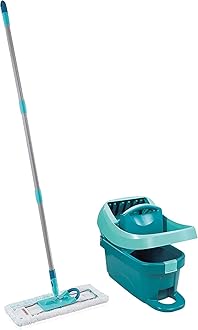 "Profi" Mop and Bucket Set with Rollers, Turquoise
