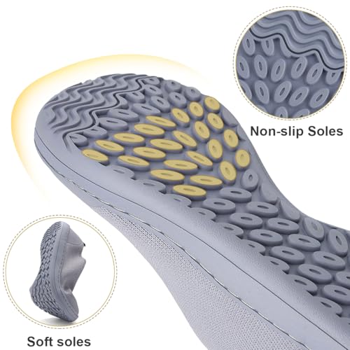 Women's Barefoot Shoes Wide Toe Box Walking Running Shoes Zero Drop Sole Minimalist Wide-Fit Shoes Breathable Lightweight Fashion Tennis Sneakers for Gym Sport3