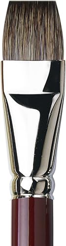 Miniatura 86 de da Vinci Oil & Acrylic Series 1845 - Brocha para pintura al óleo, color sable negro ruso, tamaño 1 (1845-01)