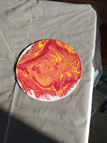 Acrylic Poured Vinyl Record Designs