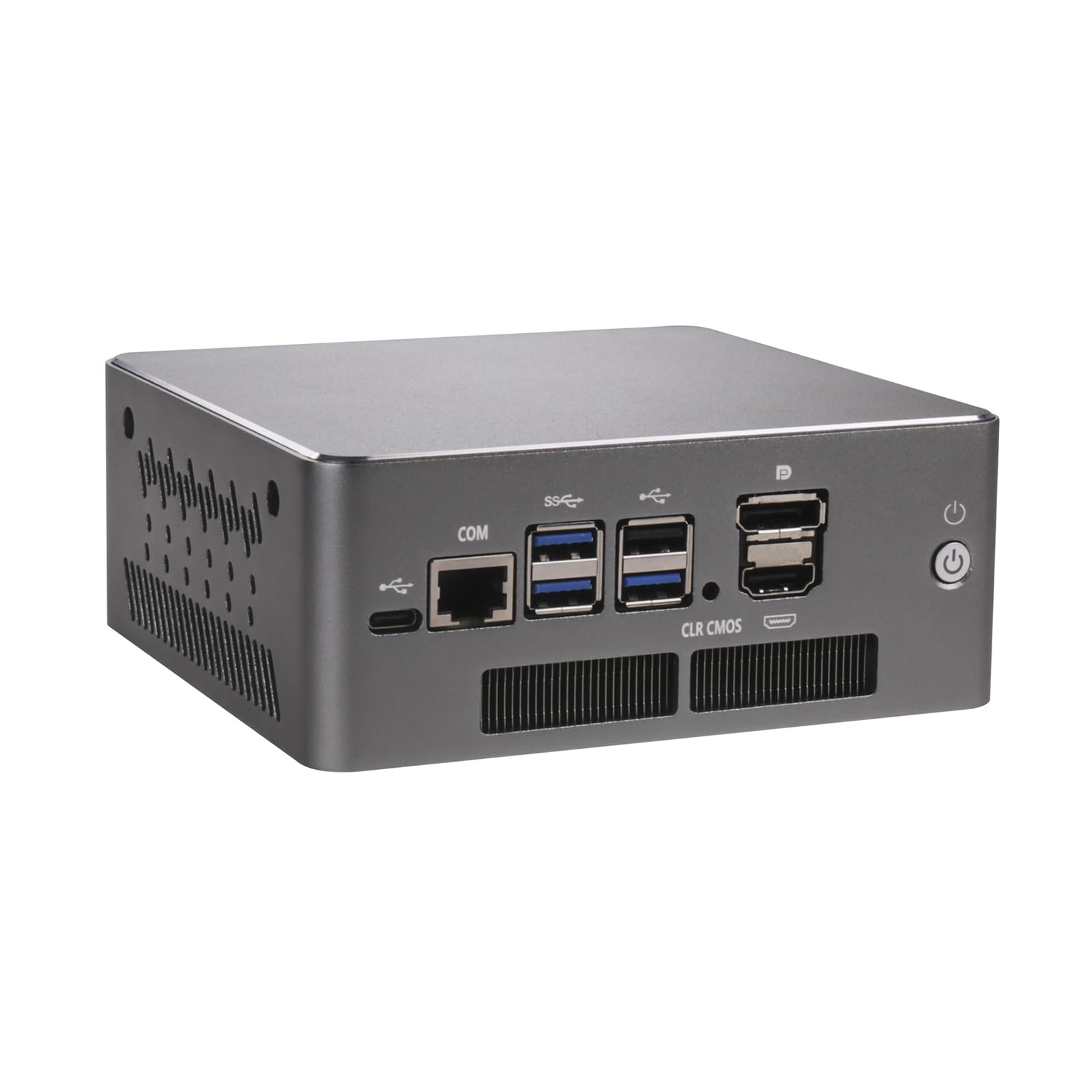 Micro Firewall Appliance, Mini PC, PFSense, OPNsense, VPN, Router PC, I7 1260P, RS54, HDMI, DP, 6 x 2.5GbE LAN, FAN, 2 x SODIMM DDR5 Slot, 16G RAM, 128G SSD