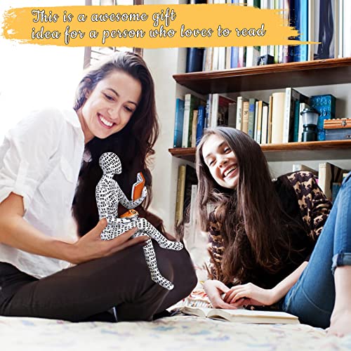 Qiyuda Home Decor Pulp Reading Women Thinker Statue Aesthetic Sculpture Room Decor Modern Abstract Decoration On Shelf Table Desk For Living Room Office Bedroom #TOP6