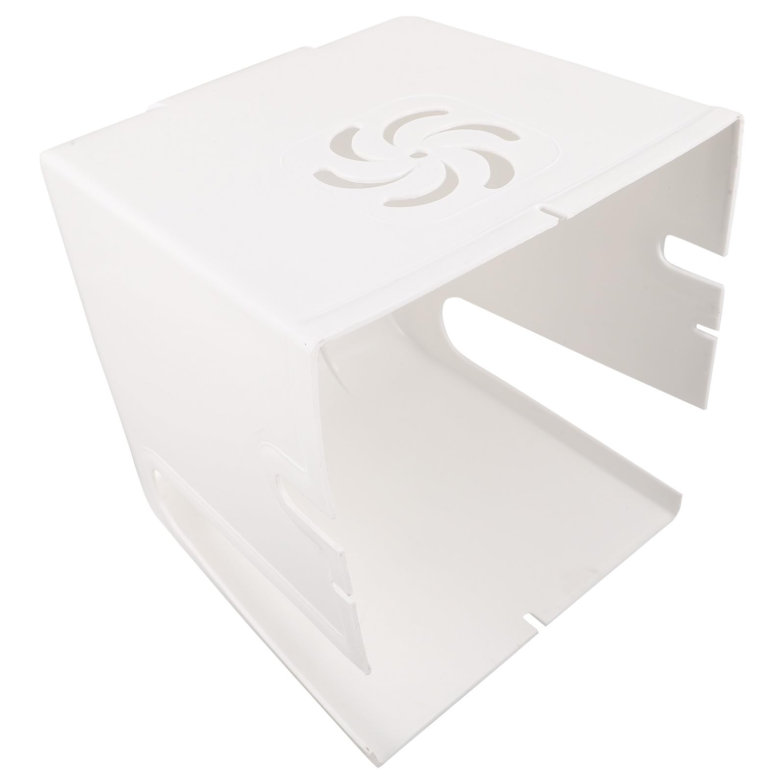 Gatuida Cubierta Protectora de Plástico Blanco para Bomba de Piscina y Equipo Exterior Durabilidad Mejorada y Ventilación, Adecuado para Jardín y Patio