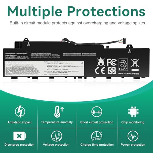 Image of ASUNCELL L19C3PF3 Laptop Battery Replace Compatible with Lenovo IdeaPad 5-14IIL05 5-14ARE05 5-14ITL05 5-14ALC05 5-14IAL7 5-14ABA7 Series L19M3PF3 L19M3PF4 L19L3PF7 SB10W86954 5B10W86957 11.55V 56.5Wh