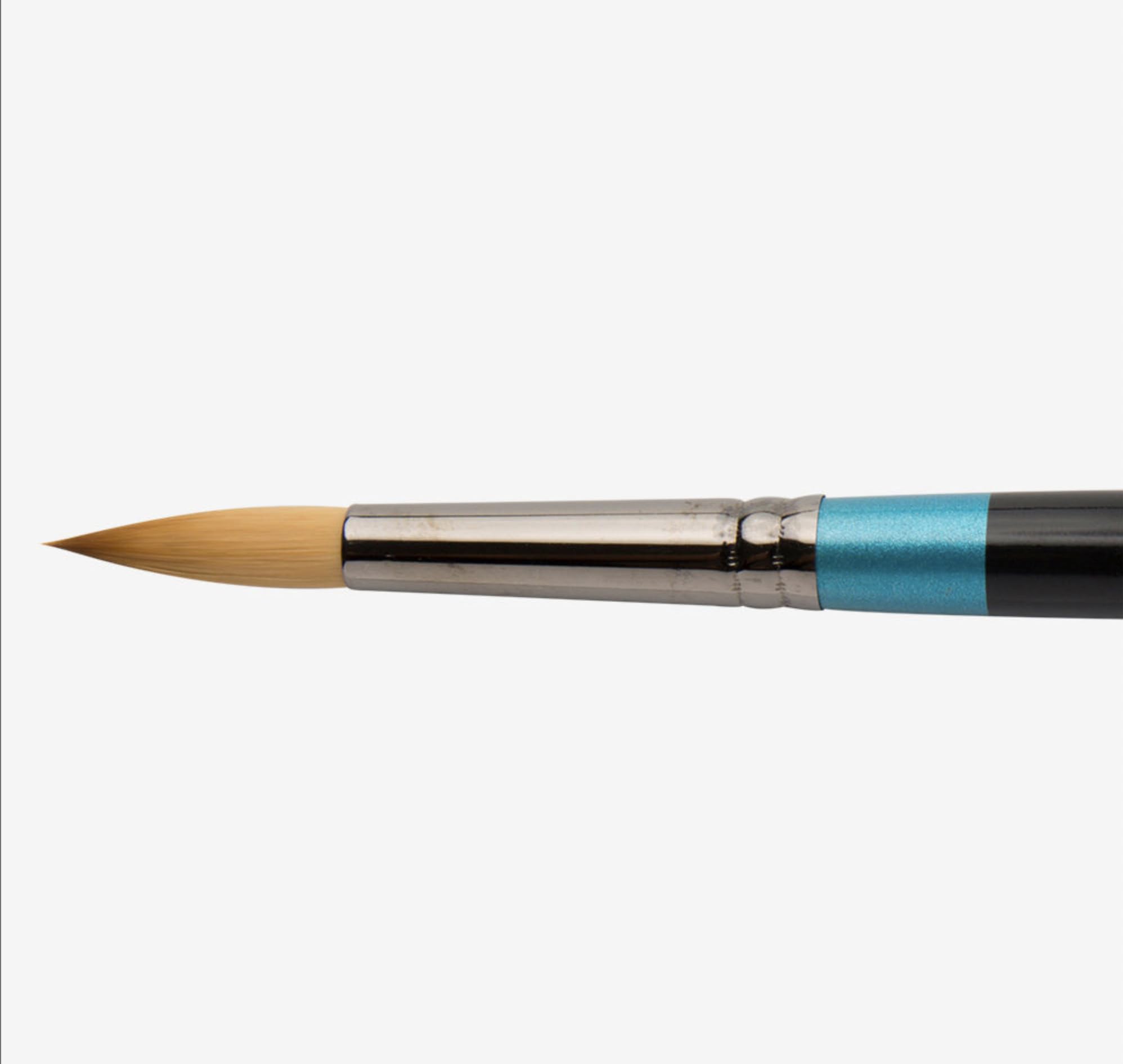 Daler-Rowney Aquafine Watercolour Brush, Soft Synthetic Hair, Short Handle, Round, 14