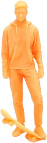 164 Figuras callejeras de moda modelo de tren, escenas de personas, figuras de personajes de simulación arquitectónica en miniatura para proyectos