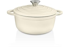 Trustmade 3 QT Cast Iron Dutch Oven