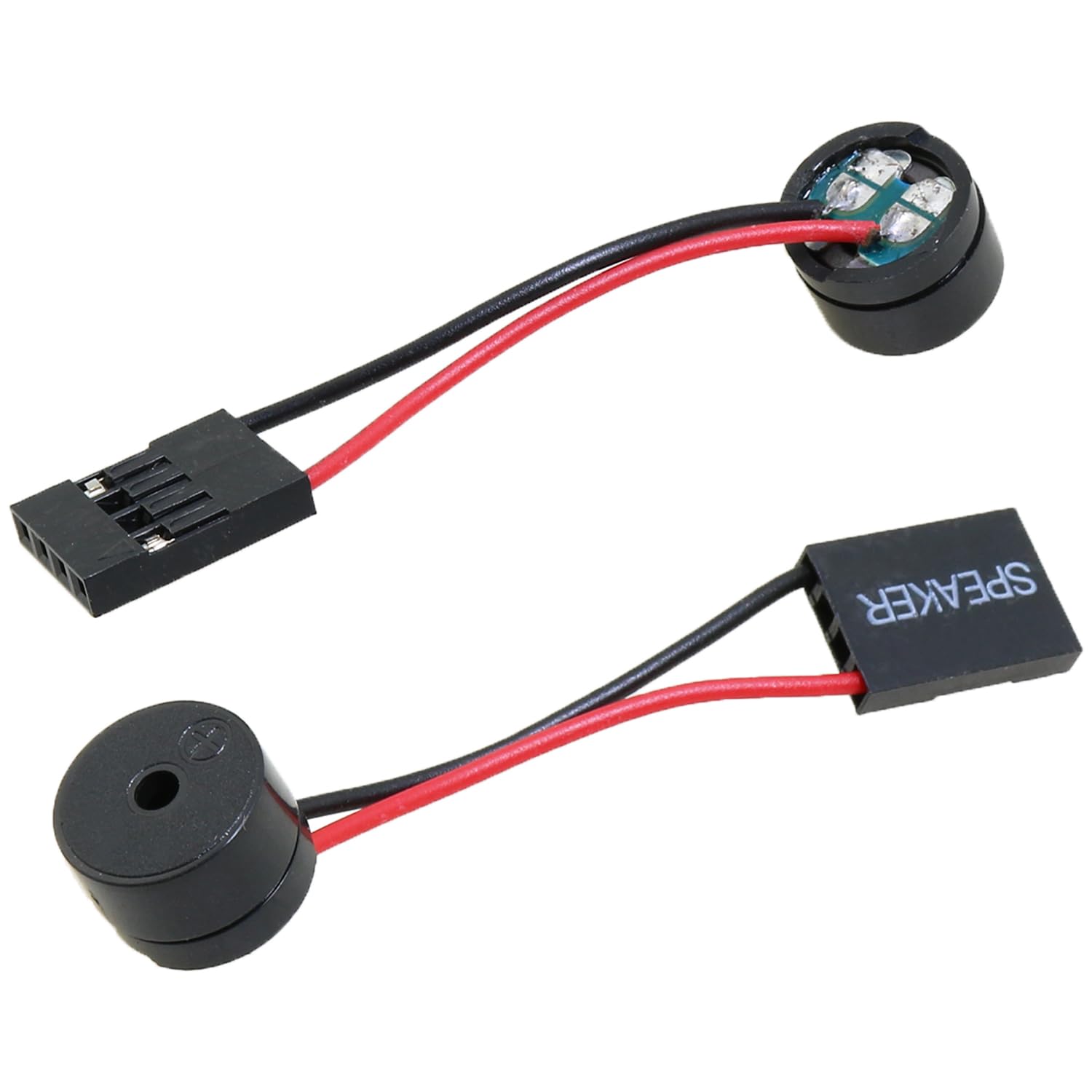 heyous 10PCS Computer Motherboard Built in Speaker Buzzer Computer Case Buzzer Speaker for Motherboard and Alarm System