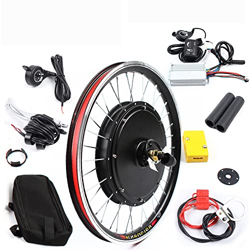 Fetcoi Kit De Conversión De Bicicleta Eléctrica De 20 Pulgadas, 48 V, 1000 W, Bicicleta Eléctrica, Rueda Delantera, 50 Km H Fetcoi Kit De Conversión De Bicicleta Eléctrica De 20 Pulgadas, 48 V, 1000 W, Bicicleta Eléctrica, Rueda Delantera, 50 Km H