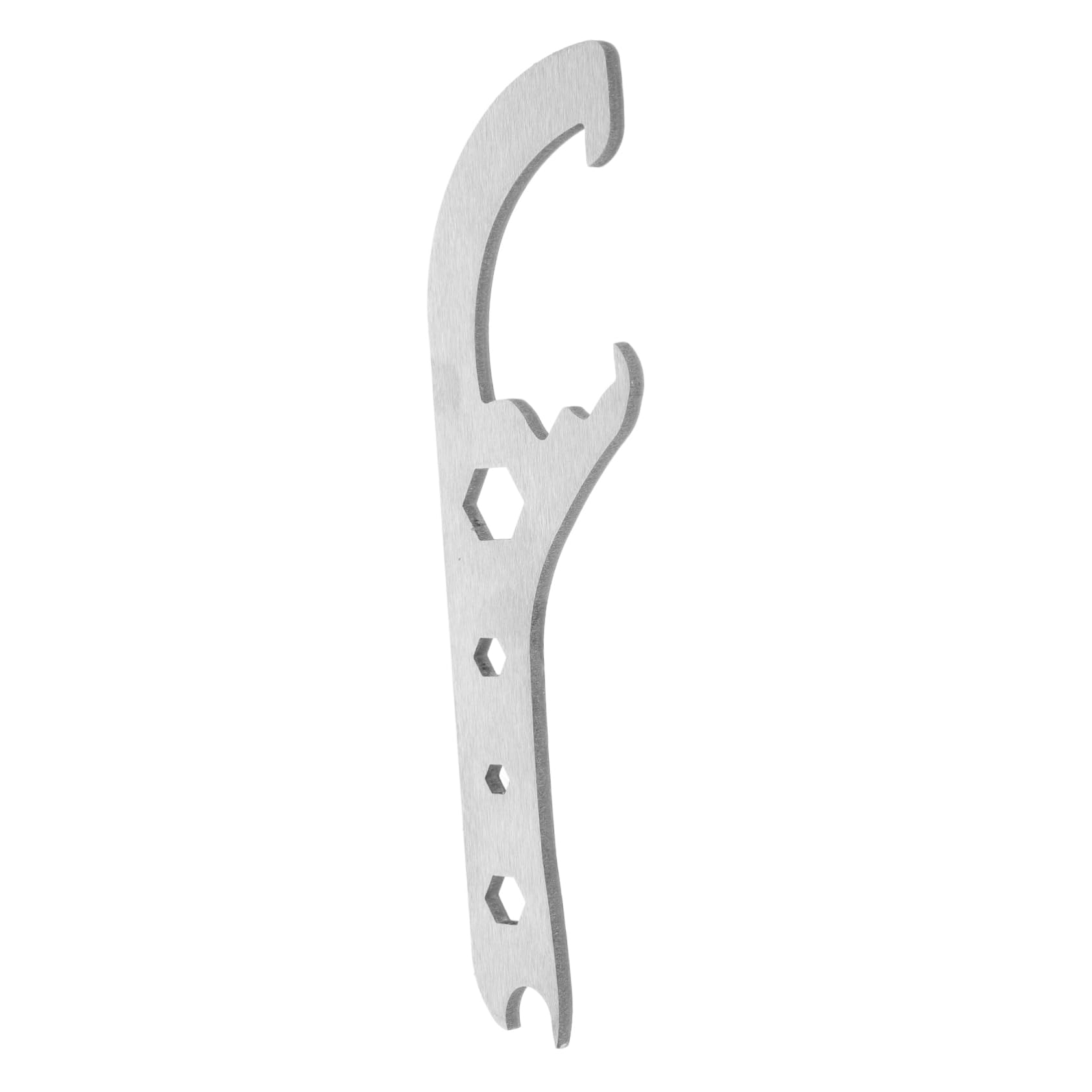 OHPHCALL Bucket Opener Wrench Multi-function Lid Opener Tool Stainless Steel Pail Lid Removal for Outdoor and Home Use