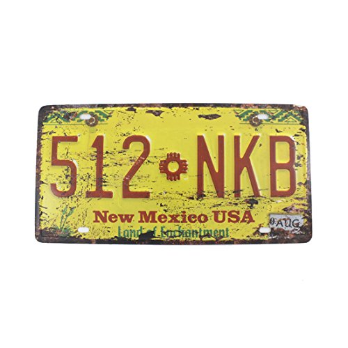 6X12 Inches Vintage Feel Home,Bathroom,Shop And Bar Wall Decor Souvenir Metal Tin Sign Poster Plaque (New Mexico 512 Nkb) #TOP5