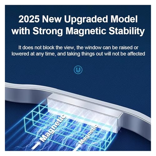 Pare-soleil magnétique pour MG5 EV kit vitres avant 2024-2026