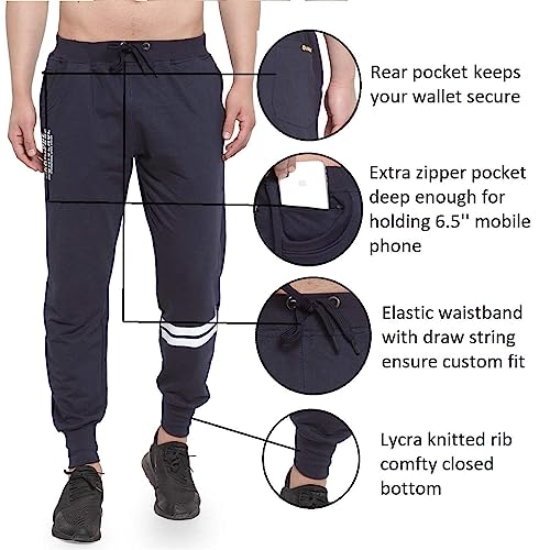 Image of UZARUS Men's Slim Fit Track pants