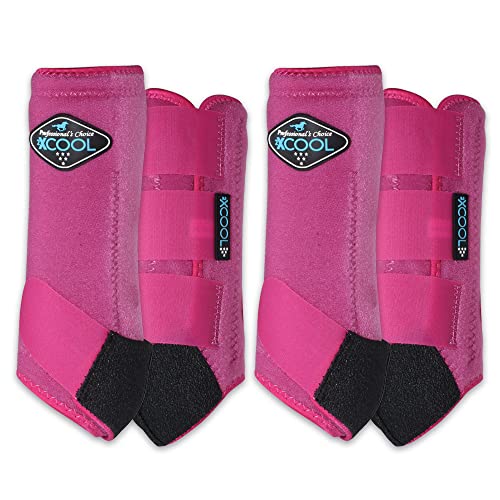 Image of Professional's Choice 2XCOOL Sports Medicine Horse Boots | Protective & Breathable Design for Ultimate Comfort & Durability in Active Horses | Value 4 Pack