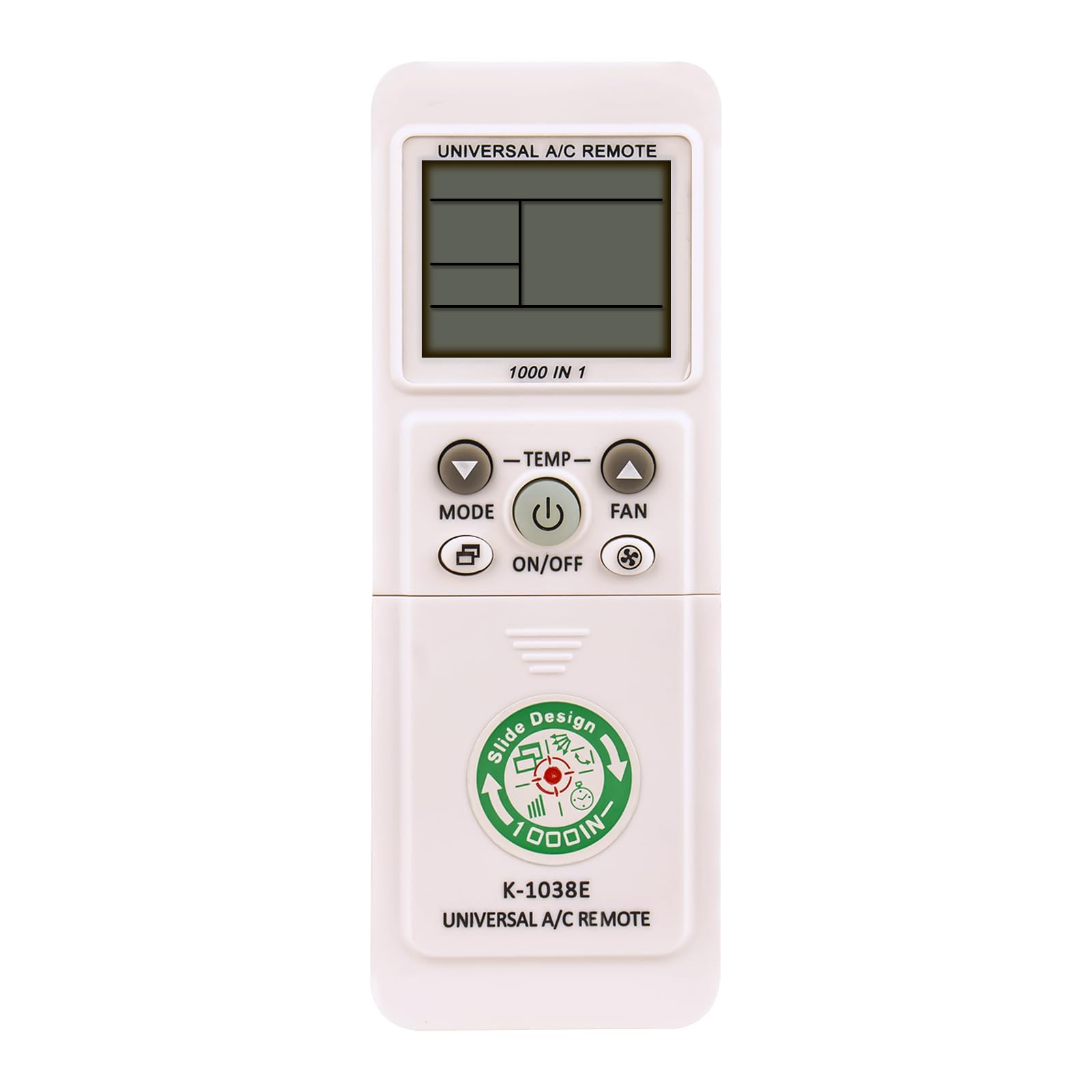 New Universal K-1038E Replace Remote Control Compatible with CHUNGHOP Universal LCD Air Conditioner Remote Control