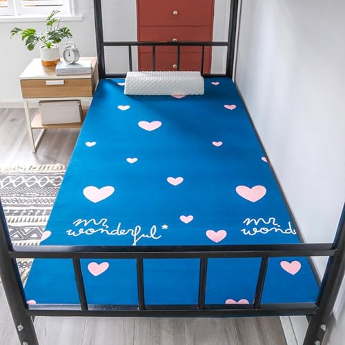 Surmatelas lit simple 80x190cm idéal pour optimiser le confort d'un studio