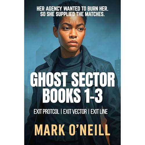 Ghost Sector Books 1–3 Audiolibro Por Mark O'Neill arte de portada