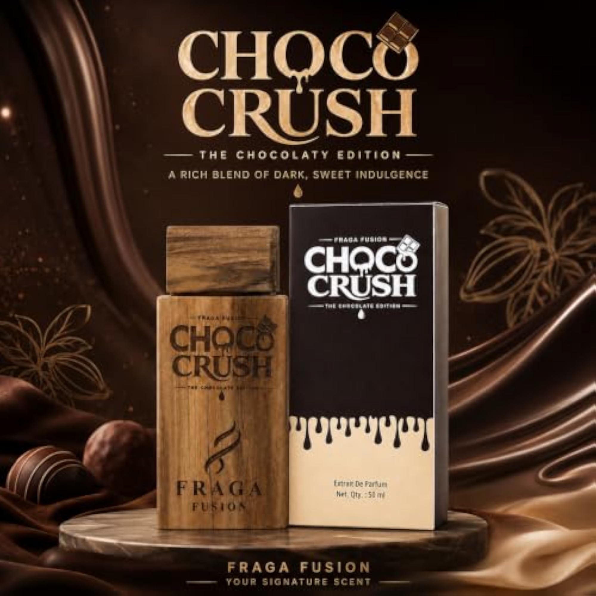 Unisex CHOCO CRUSH Extrait De Parfum, Bold Chocolaty