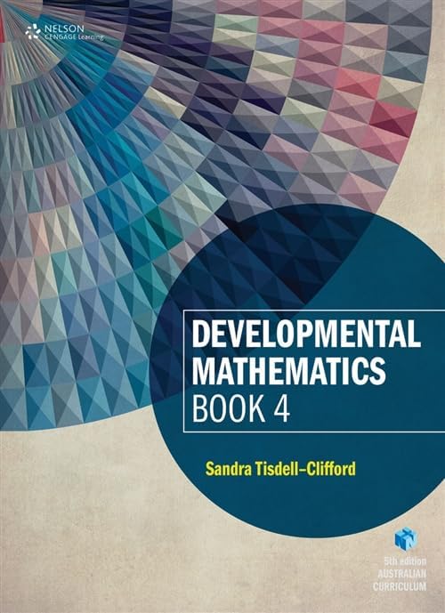 Developmental Math Book Developmental Mathematics Book 4 - Tisdell-Clifford,Sandra ...
