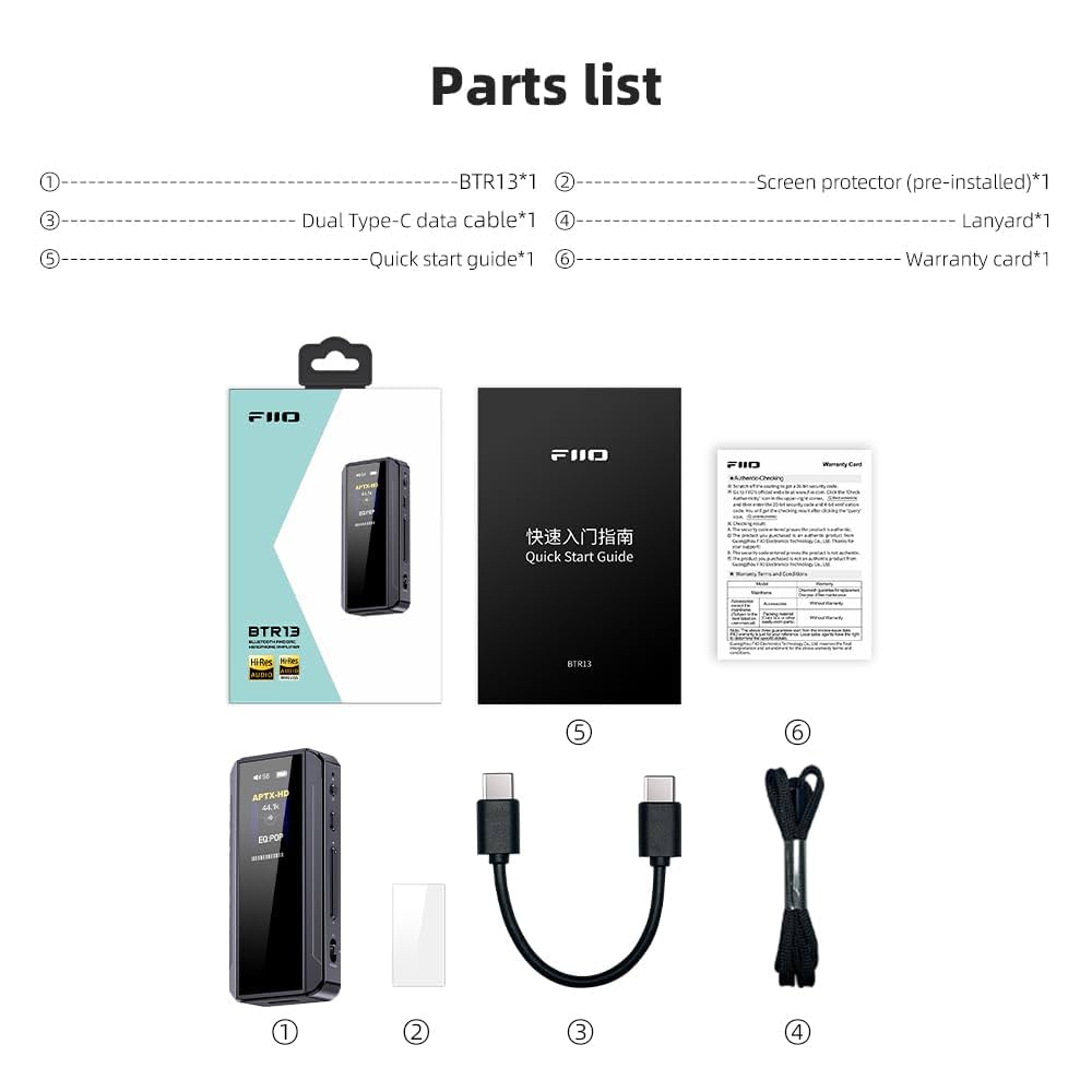 Amazon.com: FiiO BTR13 Bluetooth Headphone Amplifier with