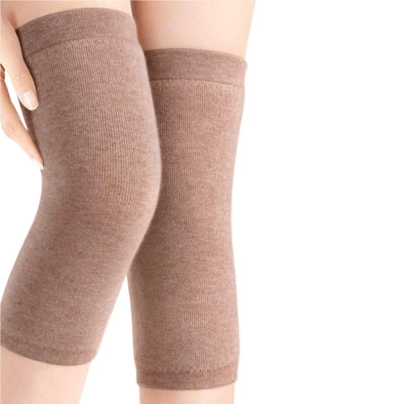 Winter Cashmere Fleece Knee Pads Warmth Suitable for Both Men Women