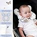Zdbdbd Baby Neck Pillow, U-Shape Pillow for Car Seat and Stroller, Lightweight Comfort Pillow for Babies and Toddlers (Berry Bear)
