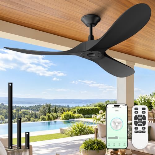 52" Outdoor Ceiling Fan No Light