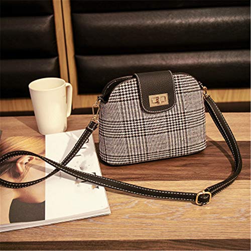 2020 Cross-Border New Women's Bag, hit Color Woolen Shell Bag, Korean Version of The one-Shoulder Messenger Bag (Including Women's Bag only)