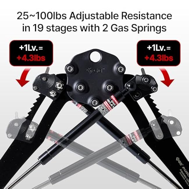 (New) GD Muscle Pump Chest Expander Upper Body Strengthener, Chest Workout for Men, Workout Equipment Shoulder Muscle Training Fitness Equipment, Arm Exerciser