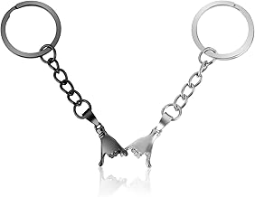 Amabro 2 teiliges Versprechens Schlüsselanhänger Geschenk, kleiner Finger Jahrestag Paare passende Geschenke beste Freundin Freundin Freund Liebe Weihnachten Valentinstag