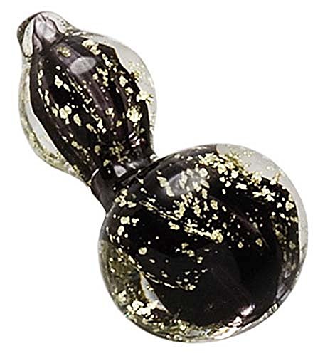 アデリア(ADERIA) 津軽びいどろ 箸置き ひょうたん ブラック金 日本製 おしゃれ 可愛い ガラス ギフト 女性 母の日 父の日 夫婦 男性 引越し祝い 結婚 挨拶回り プチ 退職 プレゼント 誕生日 贈り物 F77430