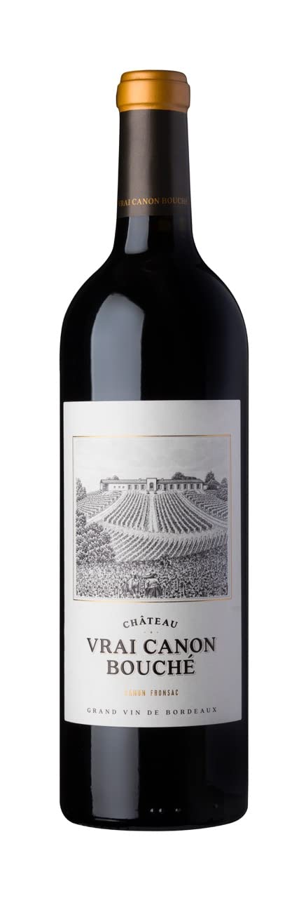 Château Vrai Canon Bouché - Vin Rouge - AOP Canon-Fronsac - Millésime 2014 - 1 bouteille x 75cl